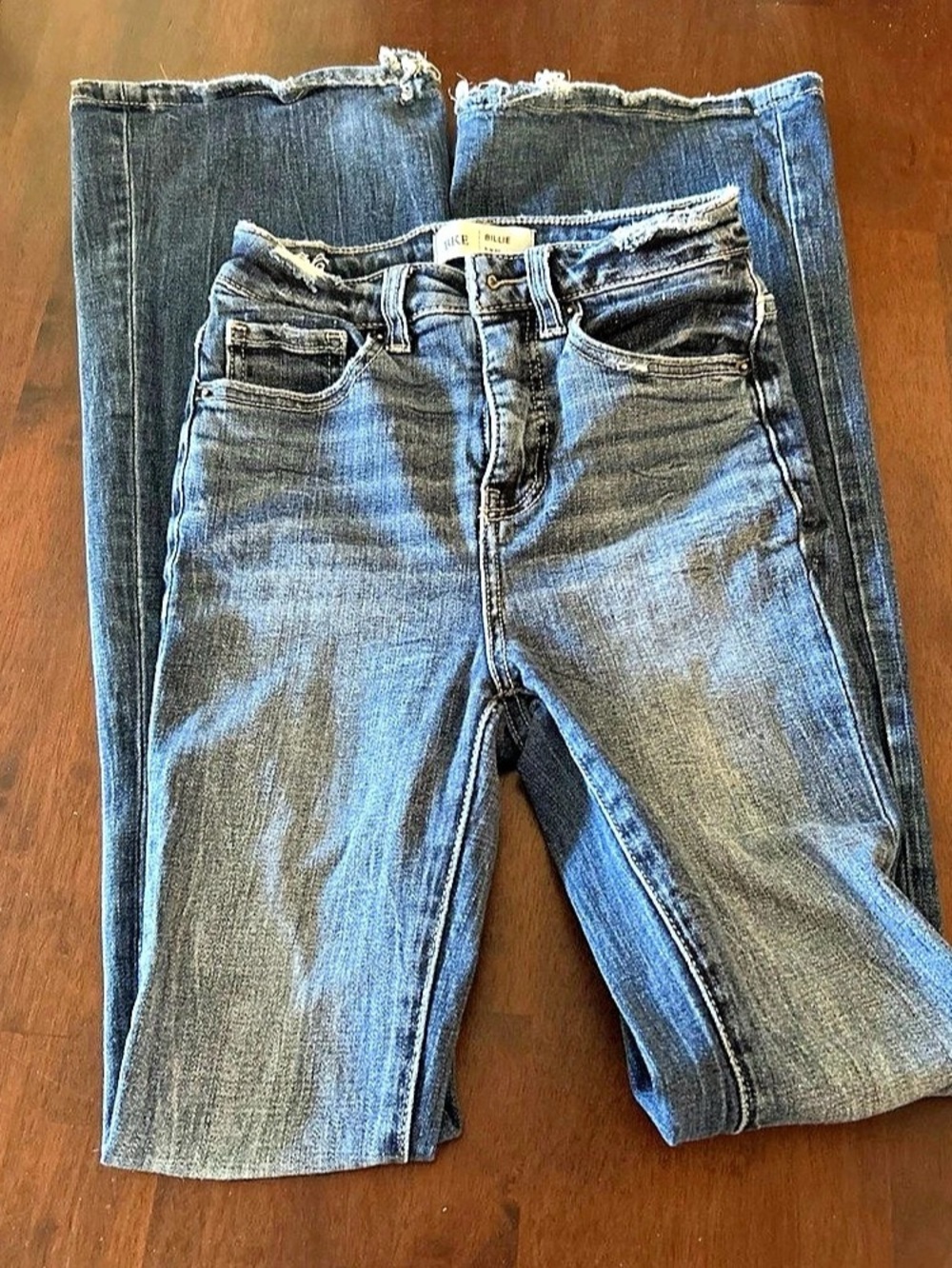 BKE Billie Slim Fit High Rise Jeans Blue Waist 23